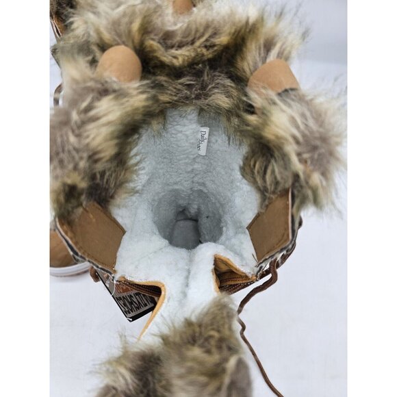 Daily Shoes Women's Waterproof Warm Faux Fur Lined Cold Weather Snow Rain Sz 7 - Picture 7 of 11